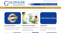 Desktop Screenshot of goldinger.ch