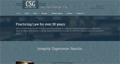 Desktop Screenshot of goldinger.com